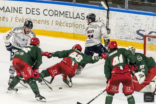 Photo hockey match Cergy-Pontoise - Angers  le 18/03/2024