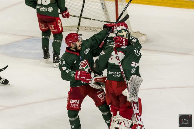 Photo hockey match Cergy-Pontoise - Angers  le 18/03/2024