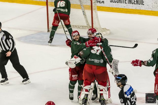 Photo hockey match Cergy-Pontoise - Angers  le 18/03/2024