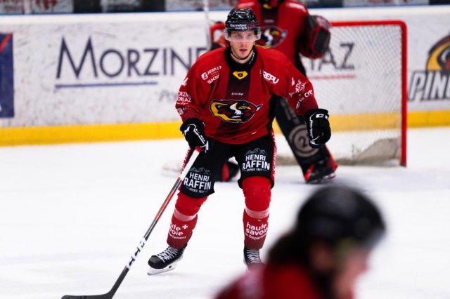 Photo hockey match Morzine-Avoriaz - Brest  le 20/03/2024