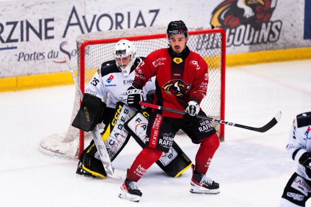 Photo hockey match Morzine-Avoriaz - Brest  le 20/03/2024