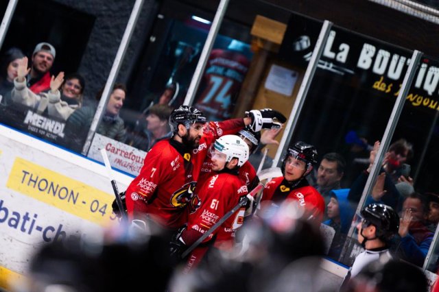 Photo hockey match Morzine-Avoriaz - Brest  le 20/03/2024