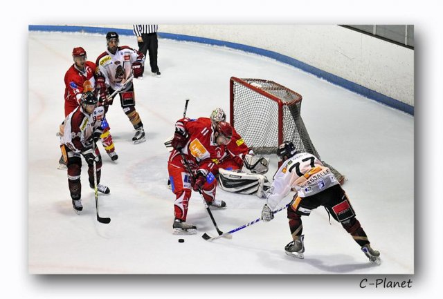 Photo hockey match Valence - Bordeaux le 17/10/2009