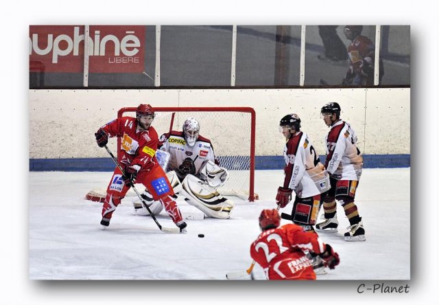 Photo hockey match Valence - Bordeaux le 17/10/2009