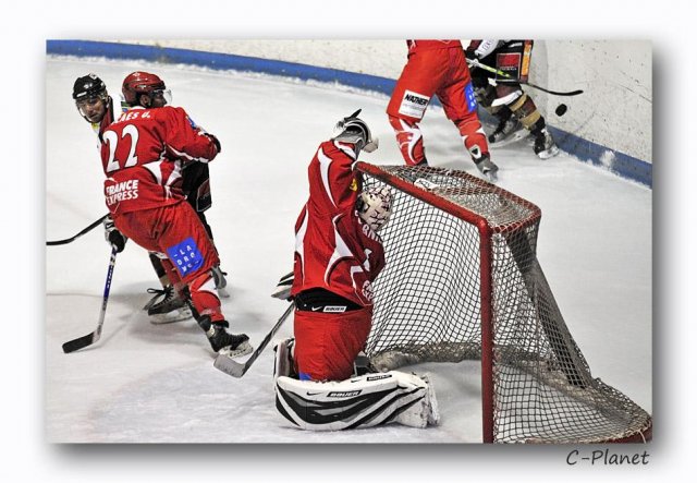 Photo hockey match Valence - Bordeaux le 17/10/2009