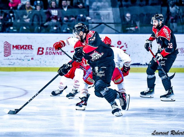 Photo hockey match Bordeaux - Grenoble  le 22/03/2024