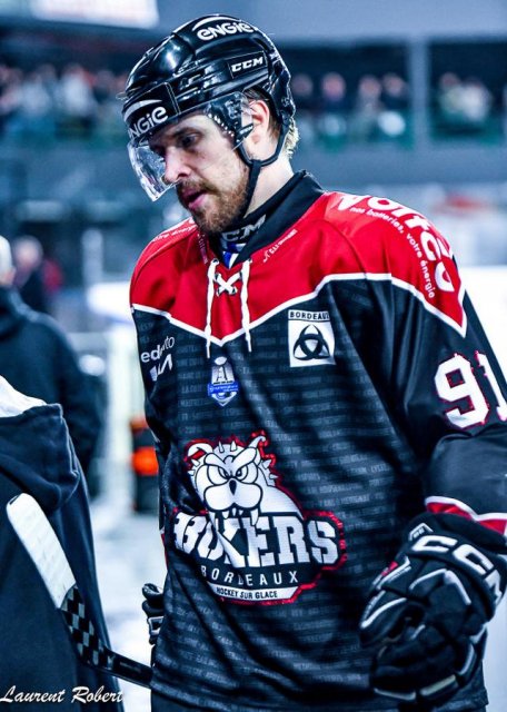 Photo hockey match Bordeaux - Grenoble  le 22/03/2024