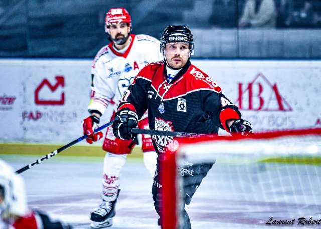 Photo hockey match Bordeaux - Grenoble  le 22/03/2024