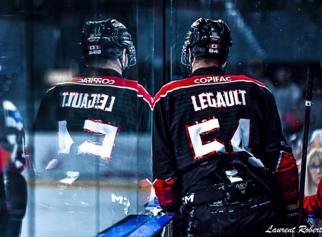 Photo hockey match Bordeaux - Grenoble  le 22/03/2024