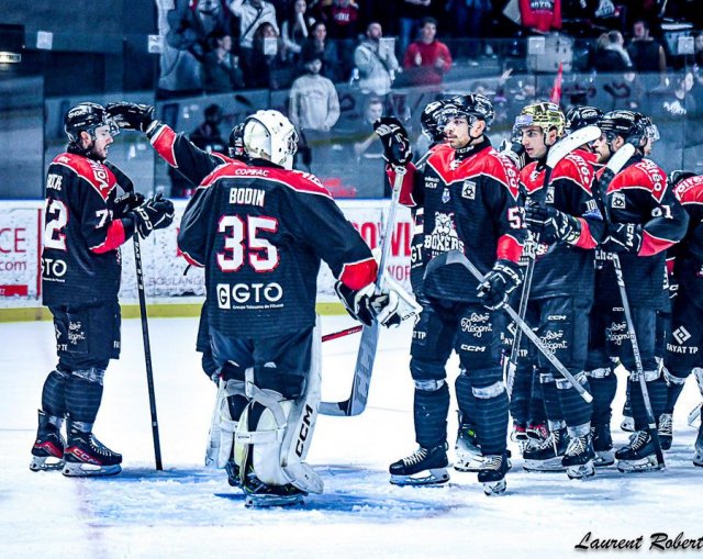 Photo hockey match Bordeaux - Grenoble  le 22/03/2024