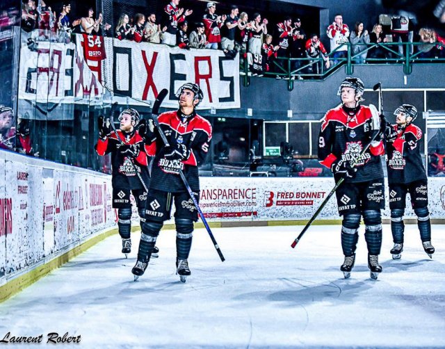 Photo hockey match Bordeaux - Grenoble  le 22/03/2024