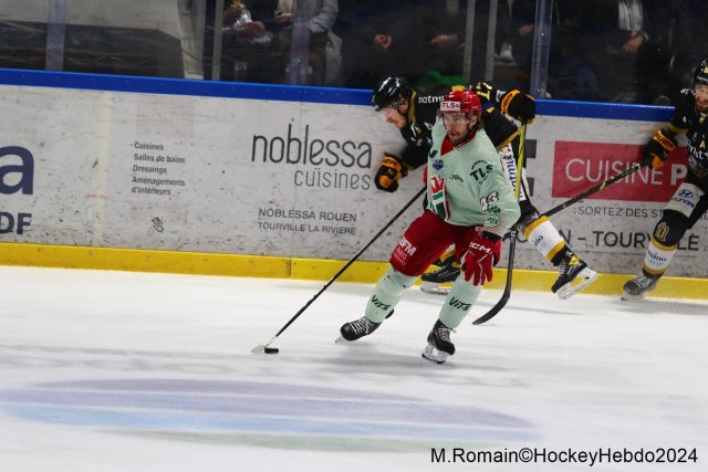 Photo hockey match Rouen - Cergy-Pontoise le 22/03/2024