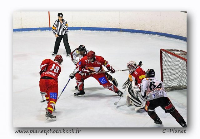 Photo hockey match Valence - Bordeaux le 17/10/2009