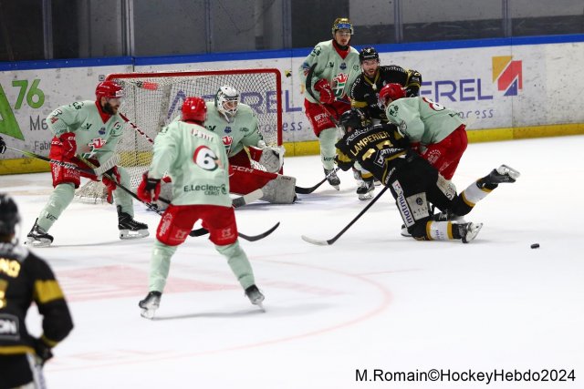Photo hockey match Rouen - Cergy-Pontoise le 22/03/2024