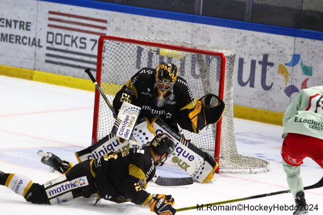 Photo hockey match Rouen - Cergy-Pontoise le 22/03/2024