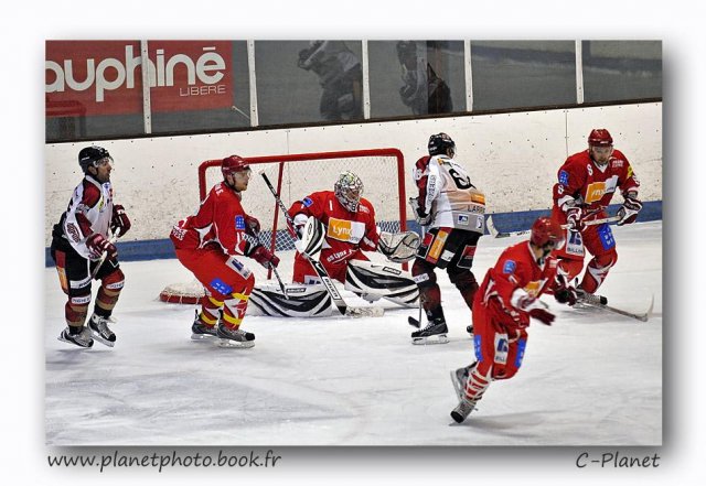 Photo hockey match Valence - Bordeaux le 17/10/2009