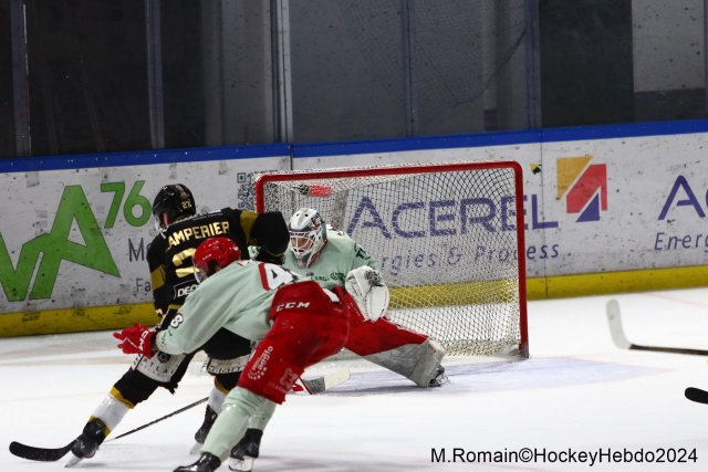 Photo hockey match Rouen - Cergy-Pontoise le 22/03/2024