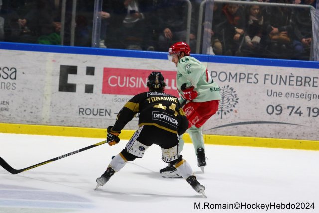 Photo hockey match Rouen - Cergy-Pontoise le 22/03/2024