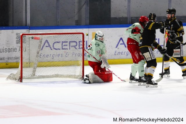 Photo hockey match Rouen - Cergy-Pontoise le 22/03/2024
