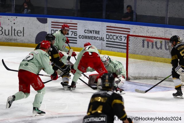 Photo hockey match Rouen - Cergy-Pontoise le 22/03/2024