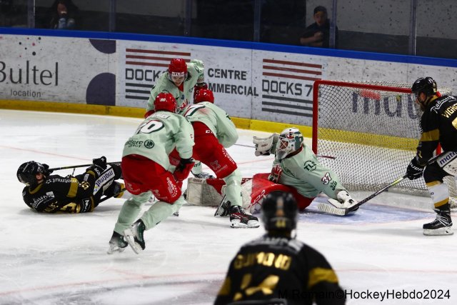 Photo hockey match Rouen - Cergy-Pontoise le 22/03/2024