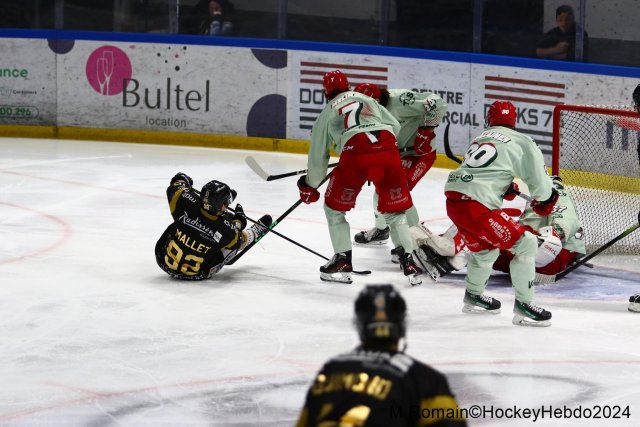 Photo hockey match Rouen - Cergy-Pontoise le 22/03/2024