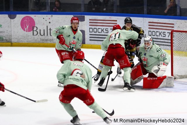 Photo hockey match Rouen - Cergy-Pontoise le 22/03/2024