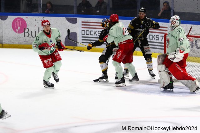 Photo hockey match Rouen - Cergy-Pontoise le 22/03/2024
