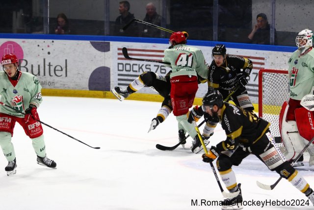 Photo hockey match Rouen - Cergy-Pontoise le 22/03/2024