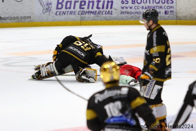 Photo hockey match Rouen - Cergy-Pontoise le 22/03/2024