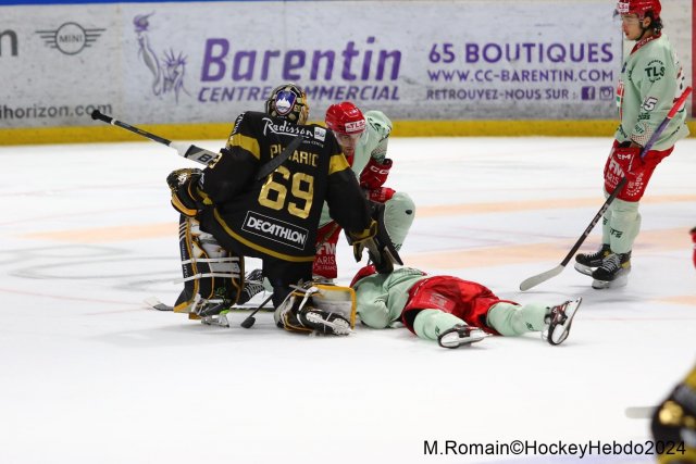 Photo hockey match Rouen - Cergy-Pontoise le 22/03/2024
