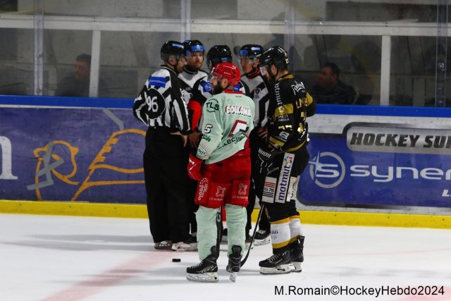 Photo hockey match Rouen - Cergy-Pontoise le 22/03/2024