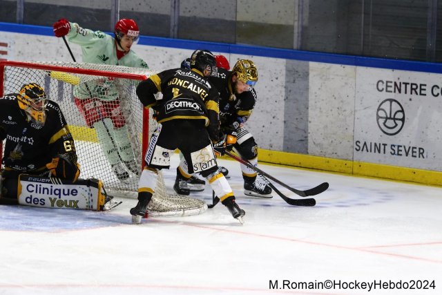 Photo hockey match Rouen - Cergy-Pontoise le 22/03/2024