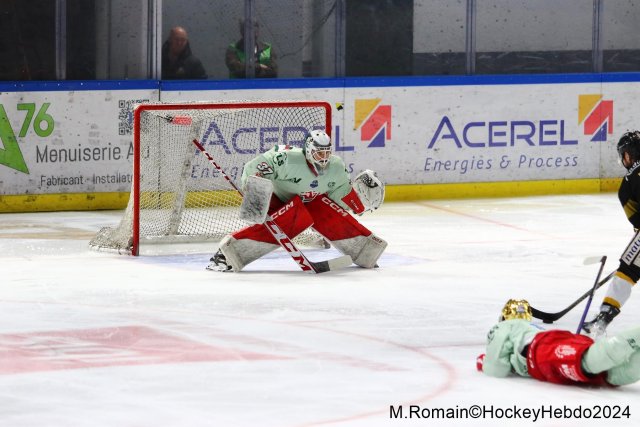 Photo hockey match Rouen - Cergy-Pontoise le 22/03/2024