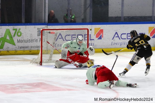 Photo hockey match Rouen - Cergy-Pontoise le 22/03/2024