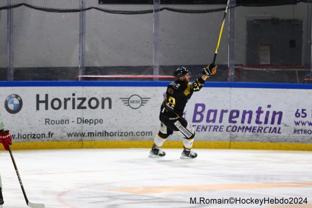 Photo hockey match Rouen - Cergy-Pontoise le 22/03/2024