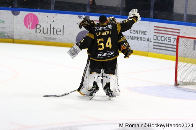 Photo hockey match Rouen - Cergy-Pontoise le 22/03/2024
