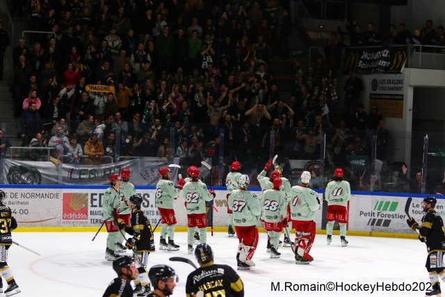 Photo hockey match Rouen - Cergy-Pontoise le 22/03/2024