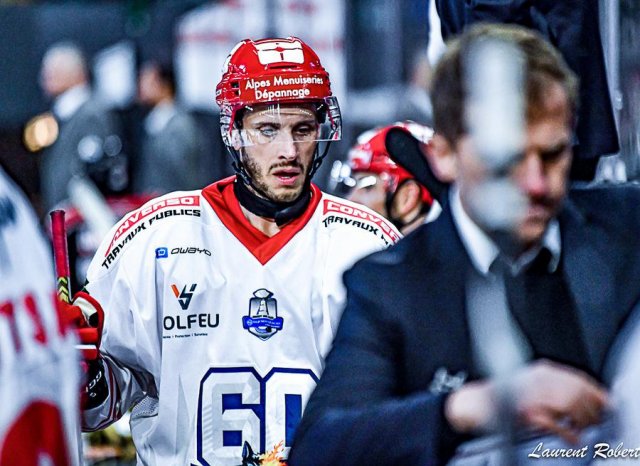 Photo hockey match Bordeaux - Grenoble  le 23/03/2024