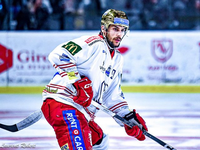 Photo hockey match Bordeaux - Grenoble  le 23/03/2024