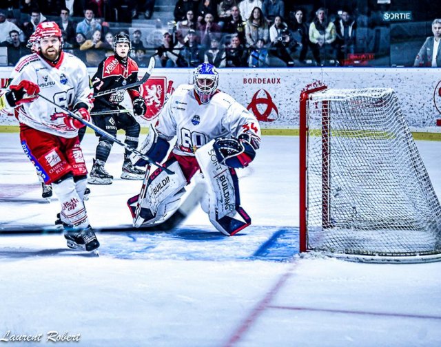 Photo hockey match Bordeaux - Grenoble  le 23/03/2024