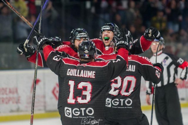 Photo hockey match Bordeaux - Grenoble  le 23/03/2024