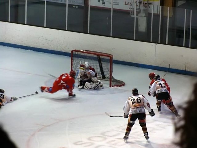 Photo hockey match Valence - Bordeaux le 17/10/2009