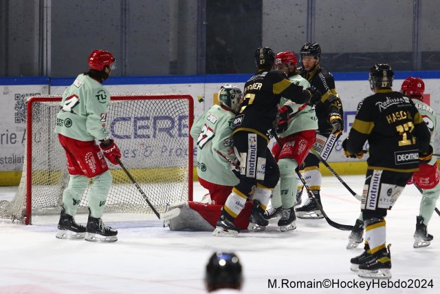 Photo hockey match Rouen - Cergy-Pontoise le 23/03/2024