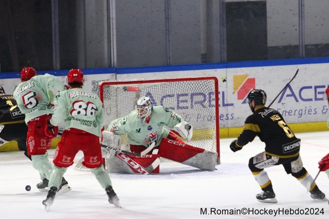 Photo hockey match Rouen - Cergy-Pontoise le 23/03/2024