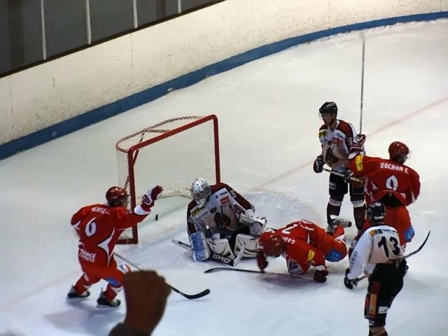 Photo hockey match Valence - Bordeaux le 17/10/2009