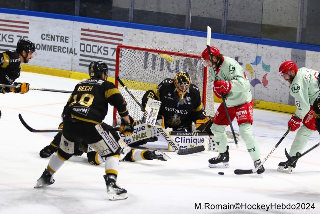 Photo hockey match Rouen - Cergy-Pontoise le 23/03/2024