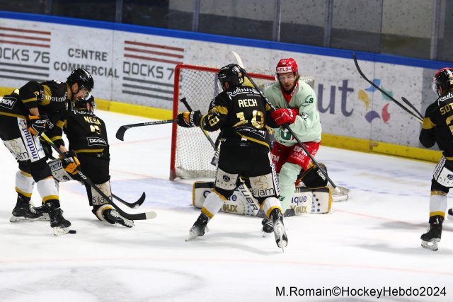 Photo hockey match Rouen - Cergy-Pontoise le 23/03/2024