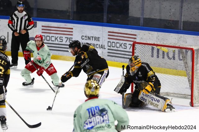 Photo hockey match Rouen - Cergy-Pontoise le 23/03/2024