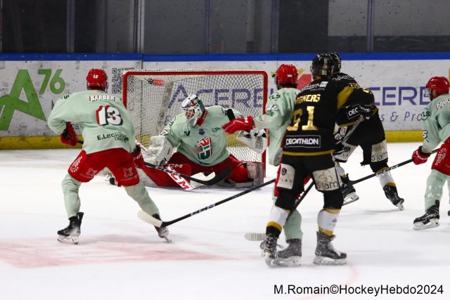 Photo hockey match Rouen - Cergy-Pontoise le 23/03/2024